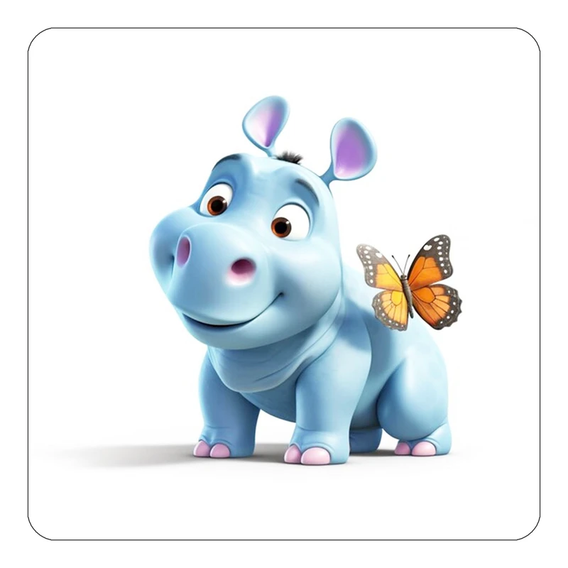 مگنت کاکتی طرح حیوانات کارتونی مدل mp28772