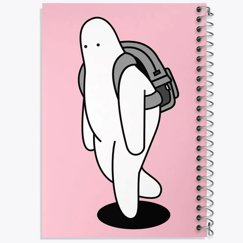 دفتر مشق 100 برگ خندالو طرح تنبل خسته کد 29438