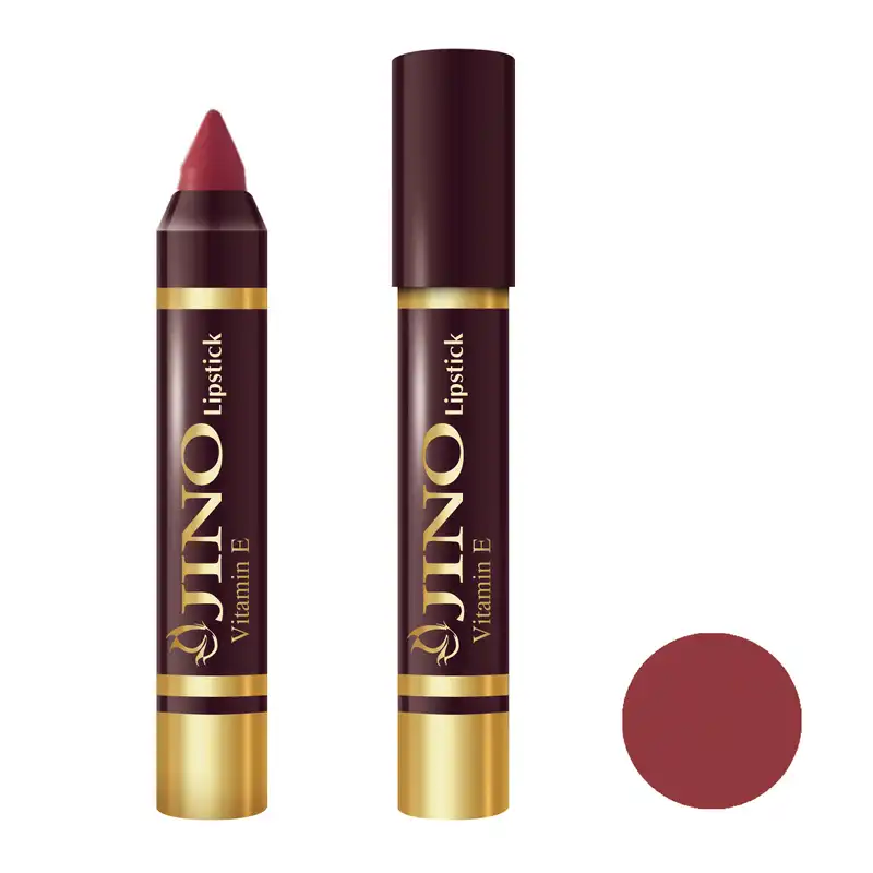 رژ لب مدادی ژینو مدل JIS2 مجموعه 6 عددی