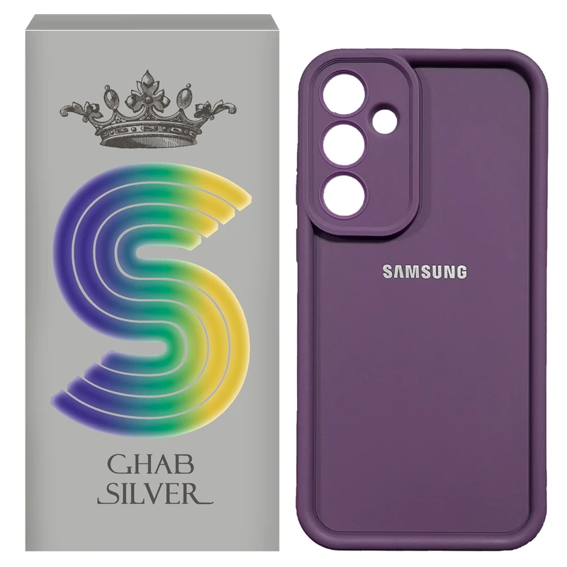 کاور قاب سیلور مدل سالیدکالر مناسب برای گوشی موبایل سامسونگ Galaxy A15