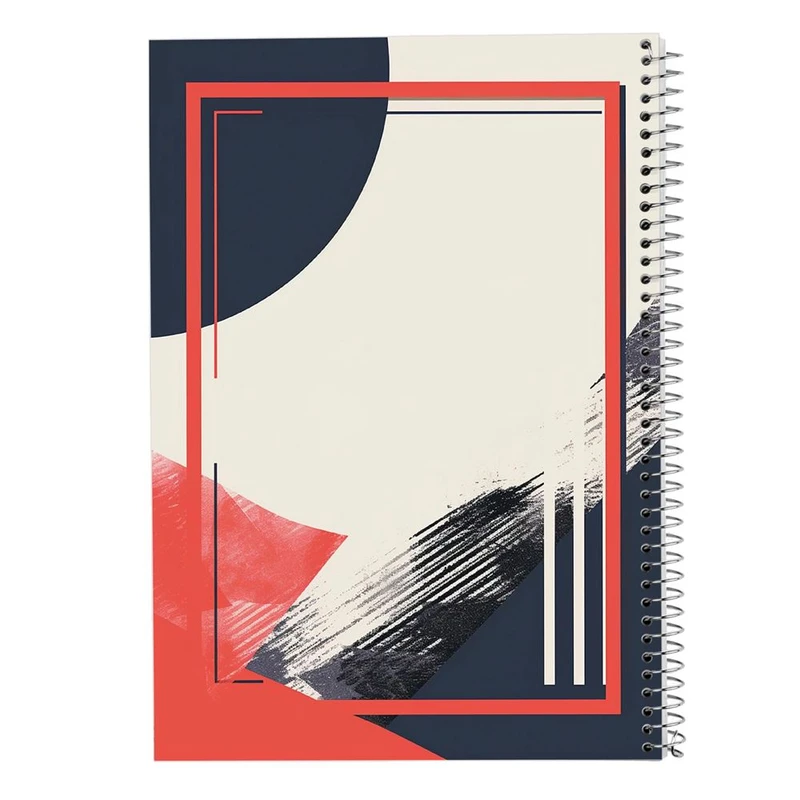 دفتر شطرنجی 50 برگ مدوپد طرح اشکال فانتزی کد DF16084