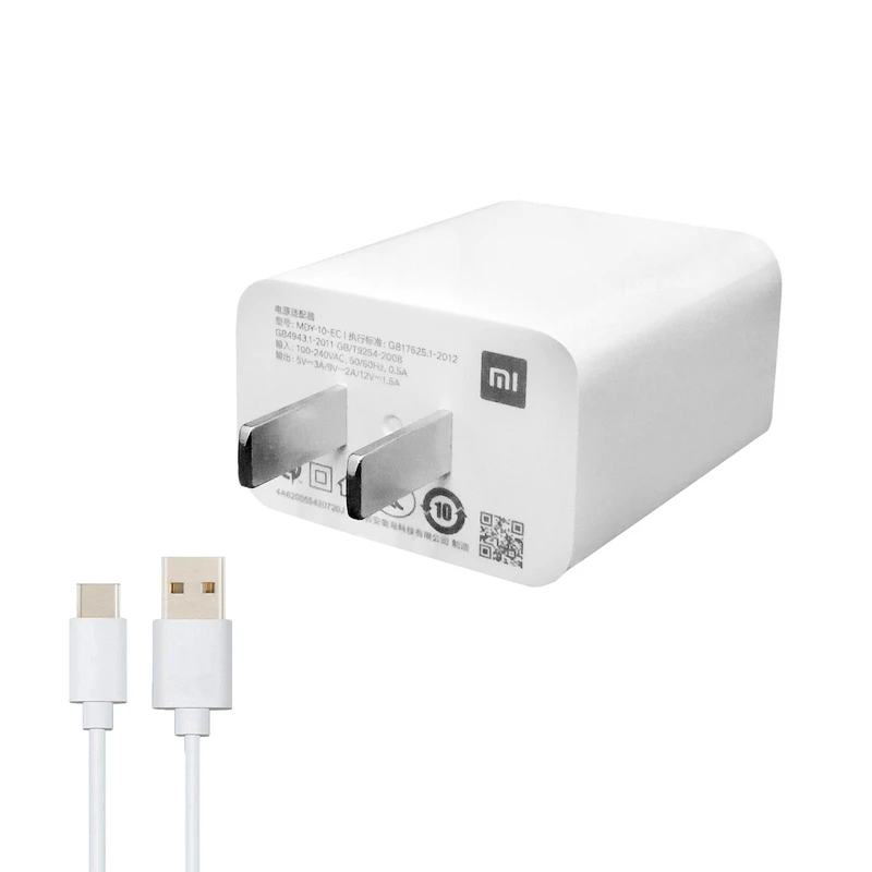  شارژر دیواری  مدل MDY-10-EC به همراه کابل تبدیل USB-C
