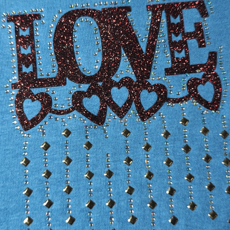 تی شرت آستین کوتاه زنانه مدل love