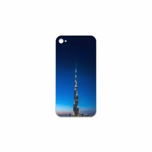 MAHOOT Dubai City Cover Sticker for Apple iPhone 4s