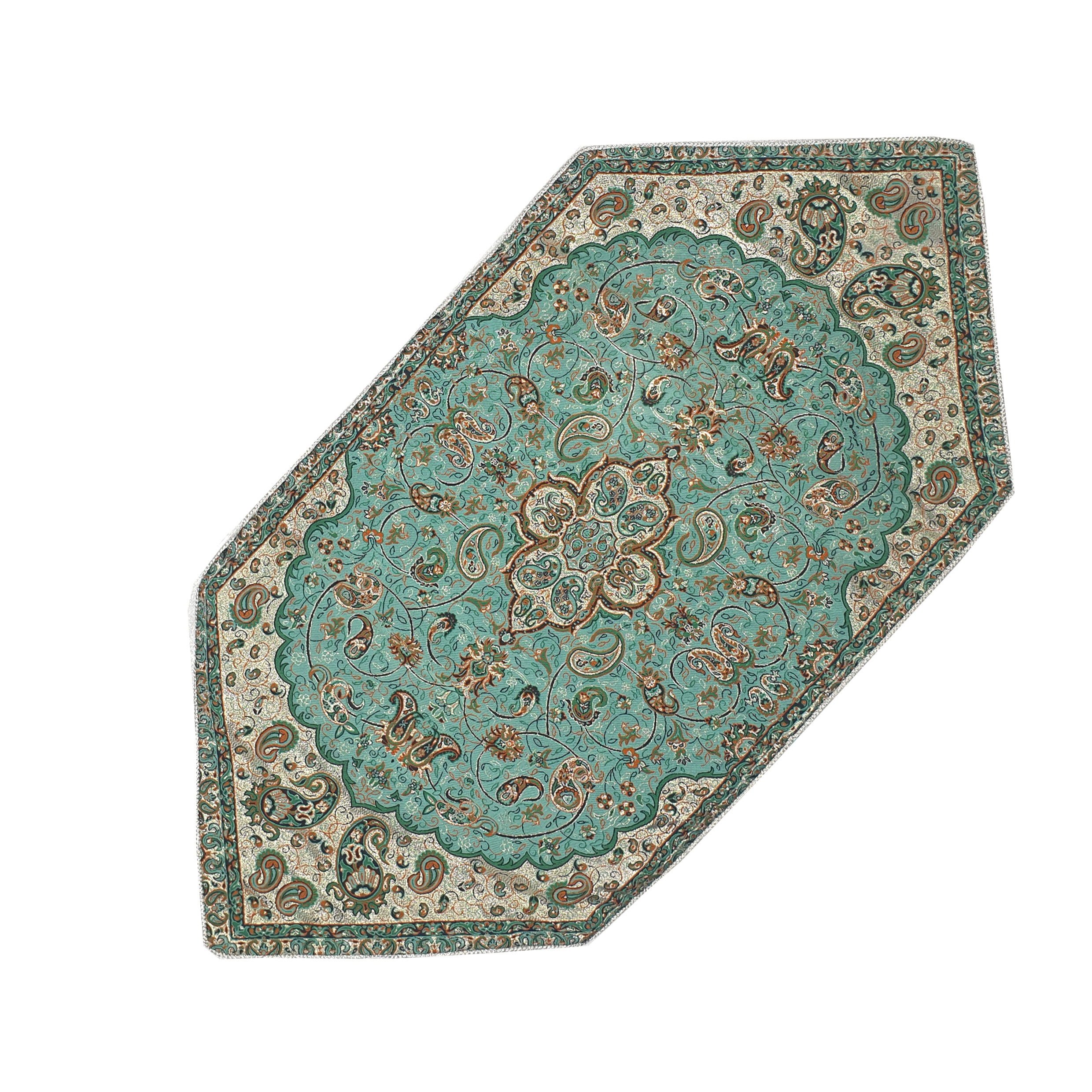 رومیزی ترمه مدل شاه عباسی کد SZ90-45