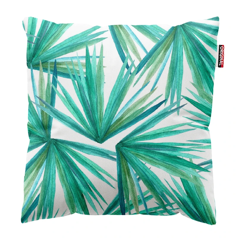 کوسن پاد آفرین مدل گل و برگ کد PK402811 سایز 40*40 سانتی متر