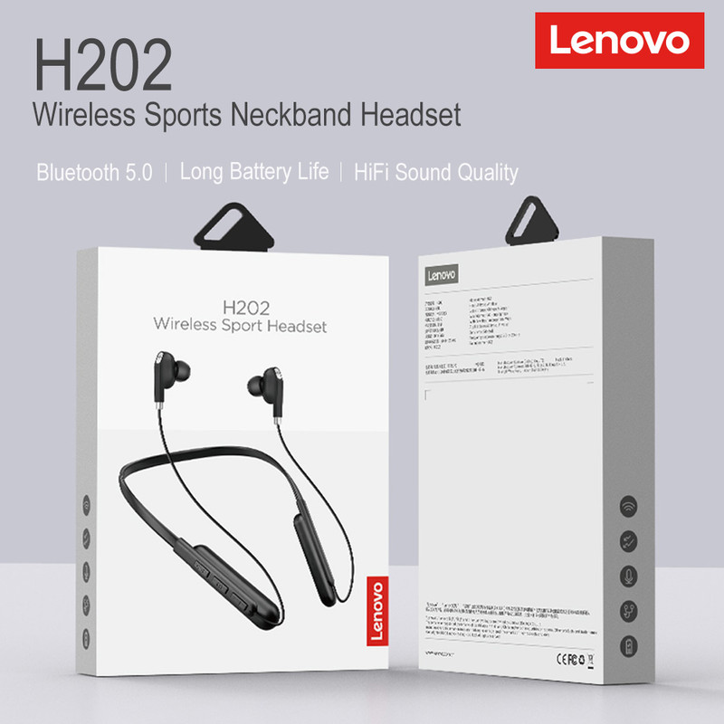 هدست مخصوص بازی لنوو مدل HAM Lenovo H202 Neckband Headset 1