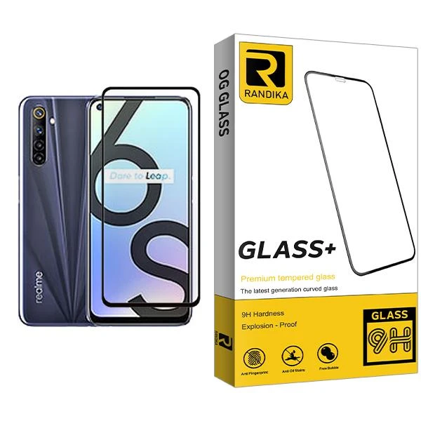 محافظ صفحه نمایش راندیکا مدل Randika Glass MIX001 مناسب برای گوشی موبایل ریلمی 6S