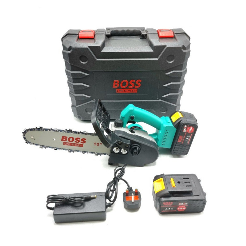 اره زنجیری شارژی باس مدل Chain Saw Bs-25Cm کد 118