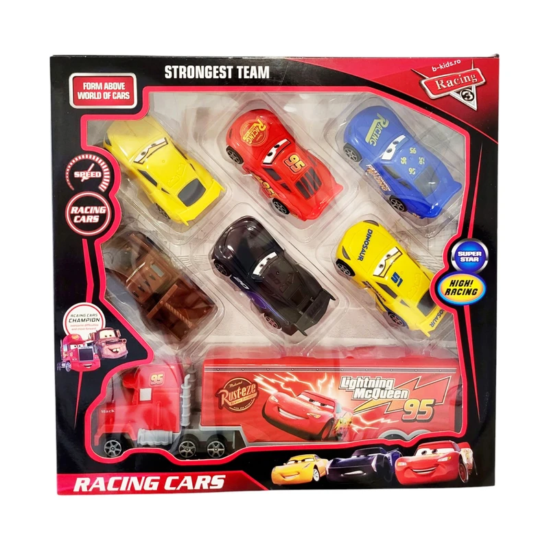 ماشین بازی مدل ست مک کوئین مجموعه 7 عددی