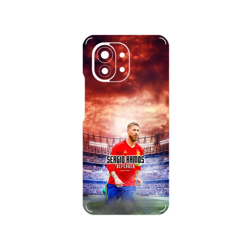 برچسب پوششی ماهوت مدل Sergio Ramos مناسب برای گوشی موبایل شیائومی Mi 11 5G