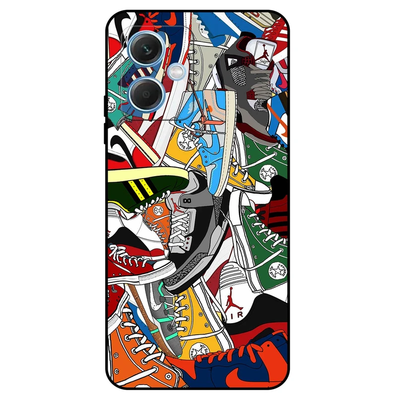 کاور مگافون طرح کفش مدل 7704 مناسب برای گوشی موبایل شیائومی Redmi Note 12 5G China