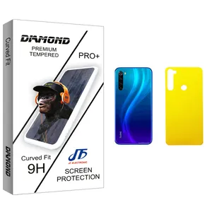 JF Diamond glass Back Protector For Xiaomi شیائومی Redmi Note 8