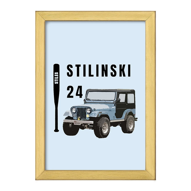 تابلو خندالو طرح استایلز استلینسکی سریال تین ولف Teen Wolf کد 28464