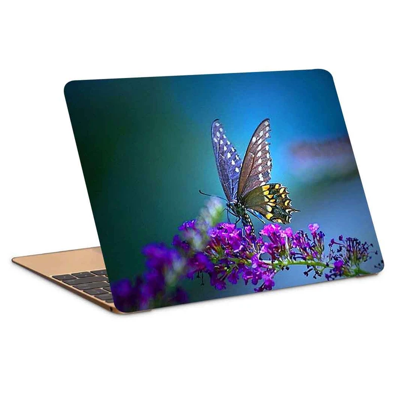 استیکر لپ تاپ طرح Butterflies-35کد P-701 مناسب برای لپ تاپ 15.6 اینچ