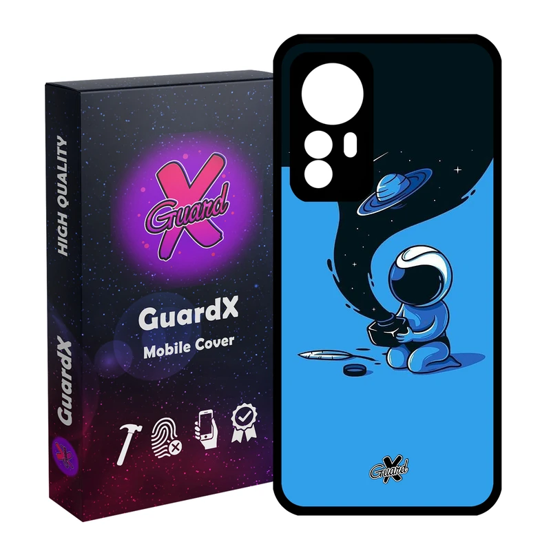 کاور گارد ایکس طرح Galaxy مدل Glass10052 مناسب برای گوشی موبایل شیائومی Redmi Note 12S