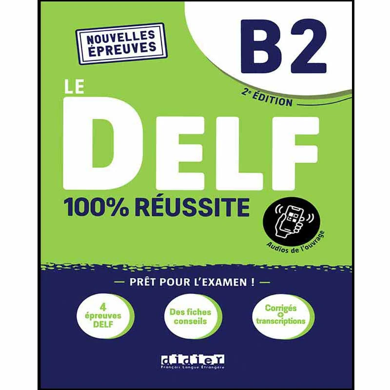 کتاب LE DELF B2 اثر pret pour نشر DIDIER