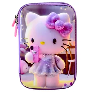 جامدادی مدل تبلتی طرح کیتی گوشی به دست کد 392