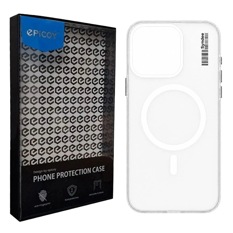 کاور اپیکوی مدل Syndee Transparent Magsafe مناسب برای گوشی موبایل اپل iPhone 15 Pro Max