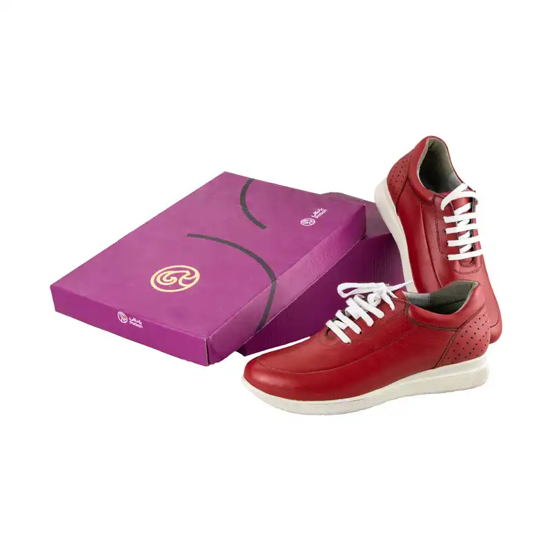 کفش طبی زنانه پاتکان مدل تمام چرم کد 205007