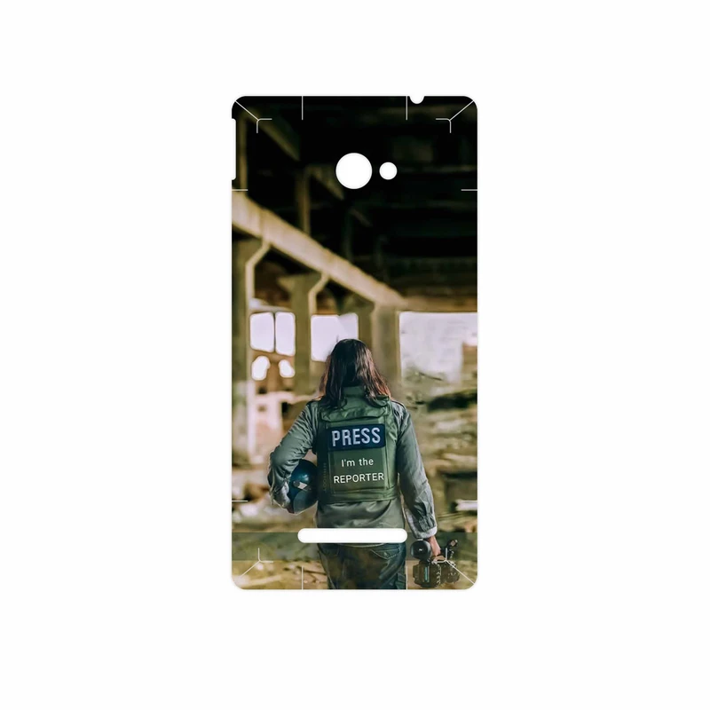 برچسب پوششی ماهوت مدل Reporter مناسب برای گوشی موبایل اچ تی سی 8X