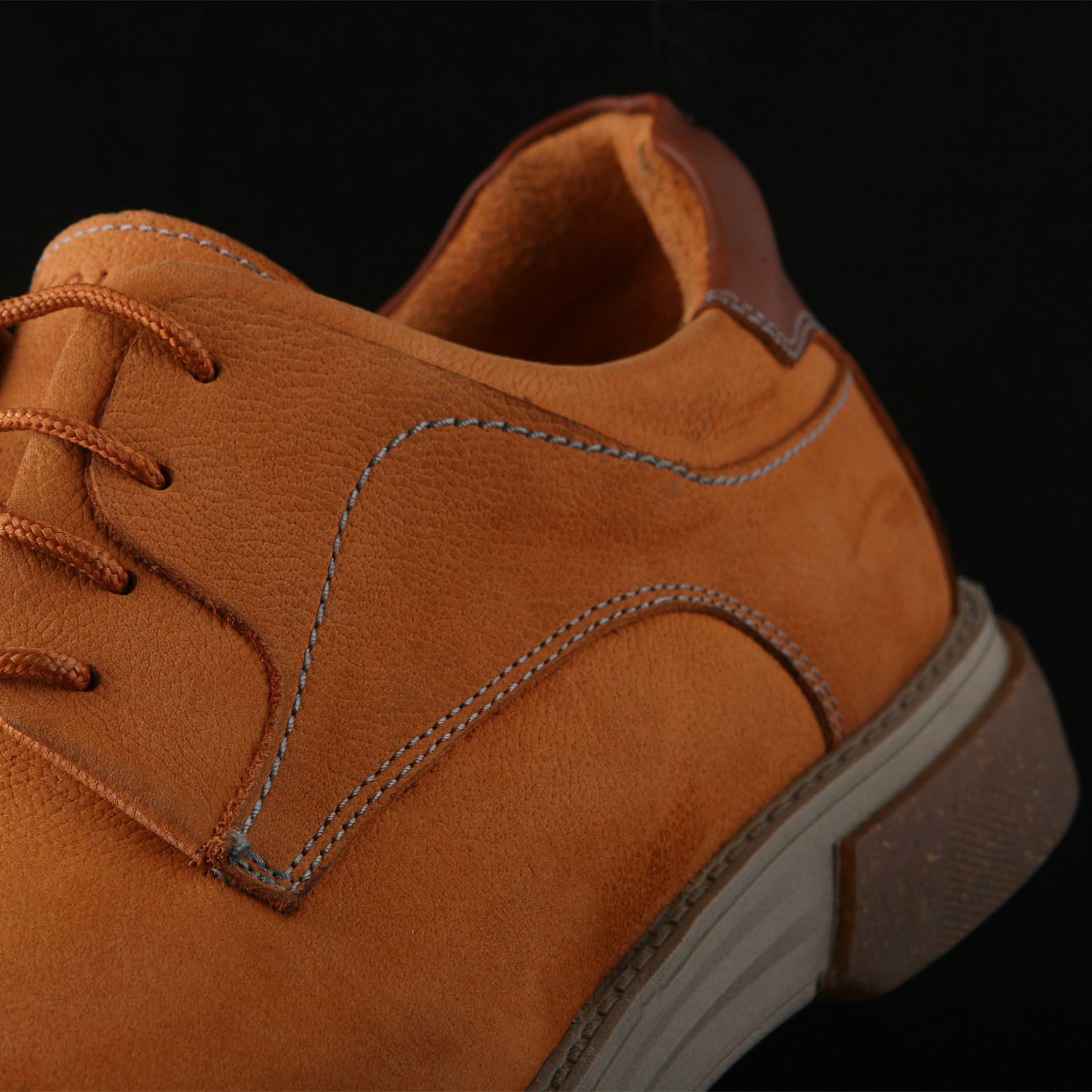 کفش روزمره مردانه چرم یلسان مدل هوراد کد ASL-HRD-517-HRSG -  - 6
