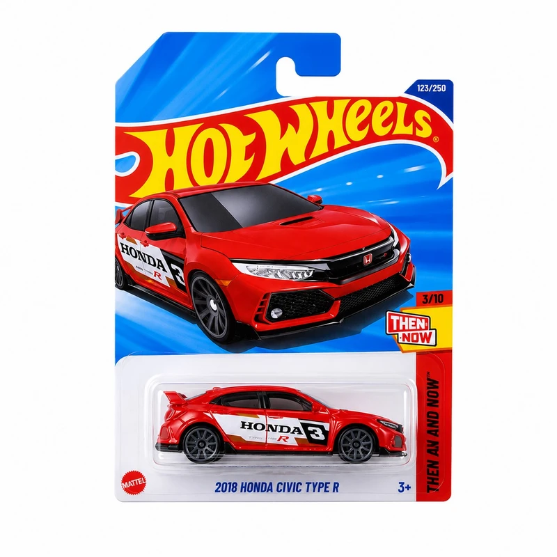 ماکت ماشین هات ویلز مدل  2018 HONDA CIVIC TYPE R