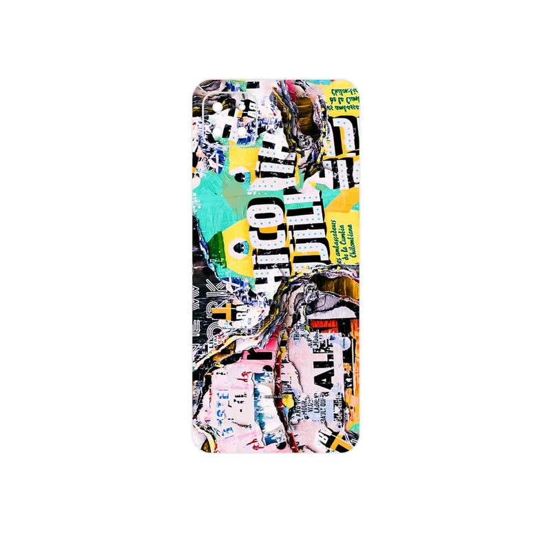 برچسب پوششی ماهوت مدل Collage of Teared Paper مناسب برای گوشی موبایل سامسونگ Galaxy A22 5G