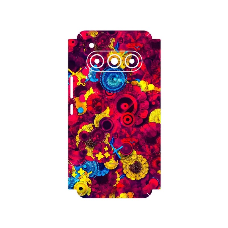 برچسب پوششی ماهوت مدل Vector Flower Garden Digital Art مناسب برای گوشی موبایل داریا Bond II Lite 5G