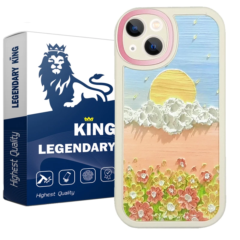 کاور لجندری کینگ مدل tabiatnew مناسب برای گوشی موبایل  اپل IPhone 14 