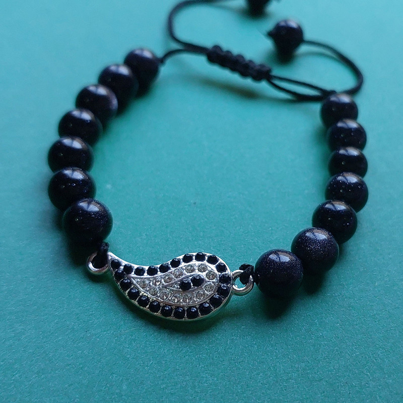 دستبند زنانه مدل دلربا بته جقه ای کد HC113