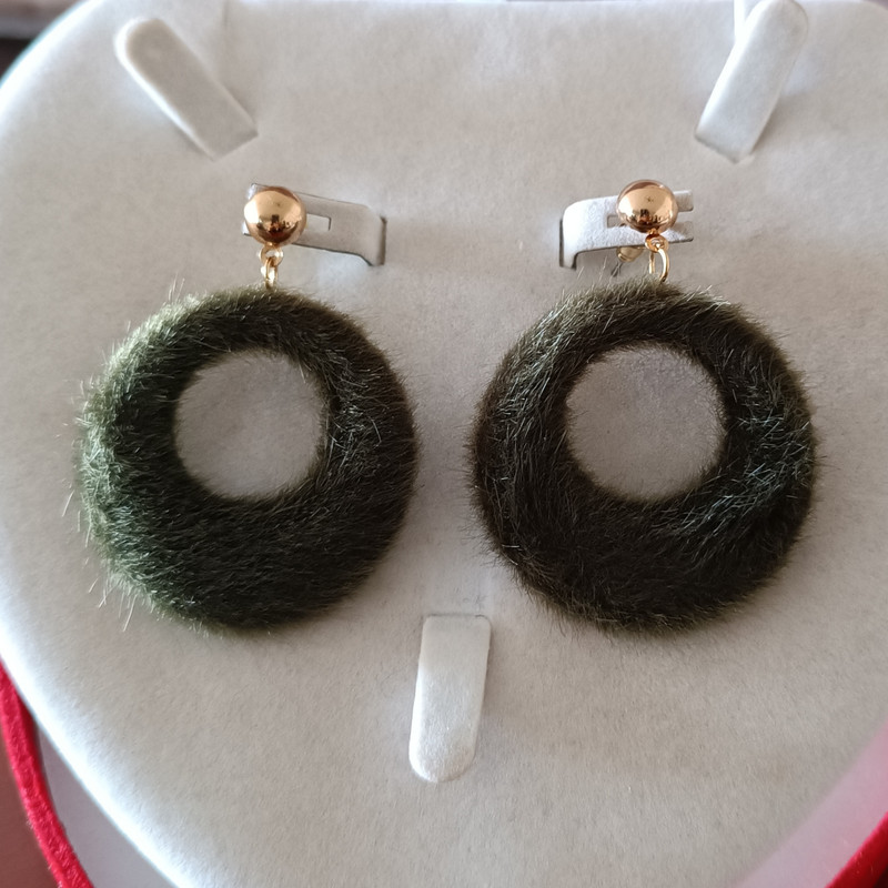 گوشواره زنانه مدل دایره گوشواره زنانه مدل دایره