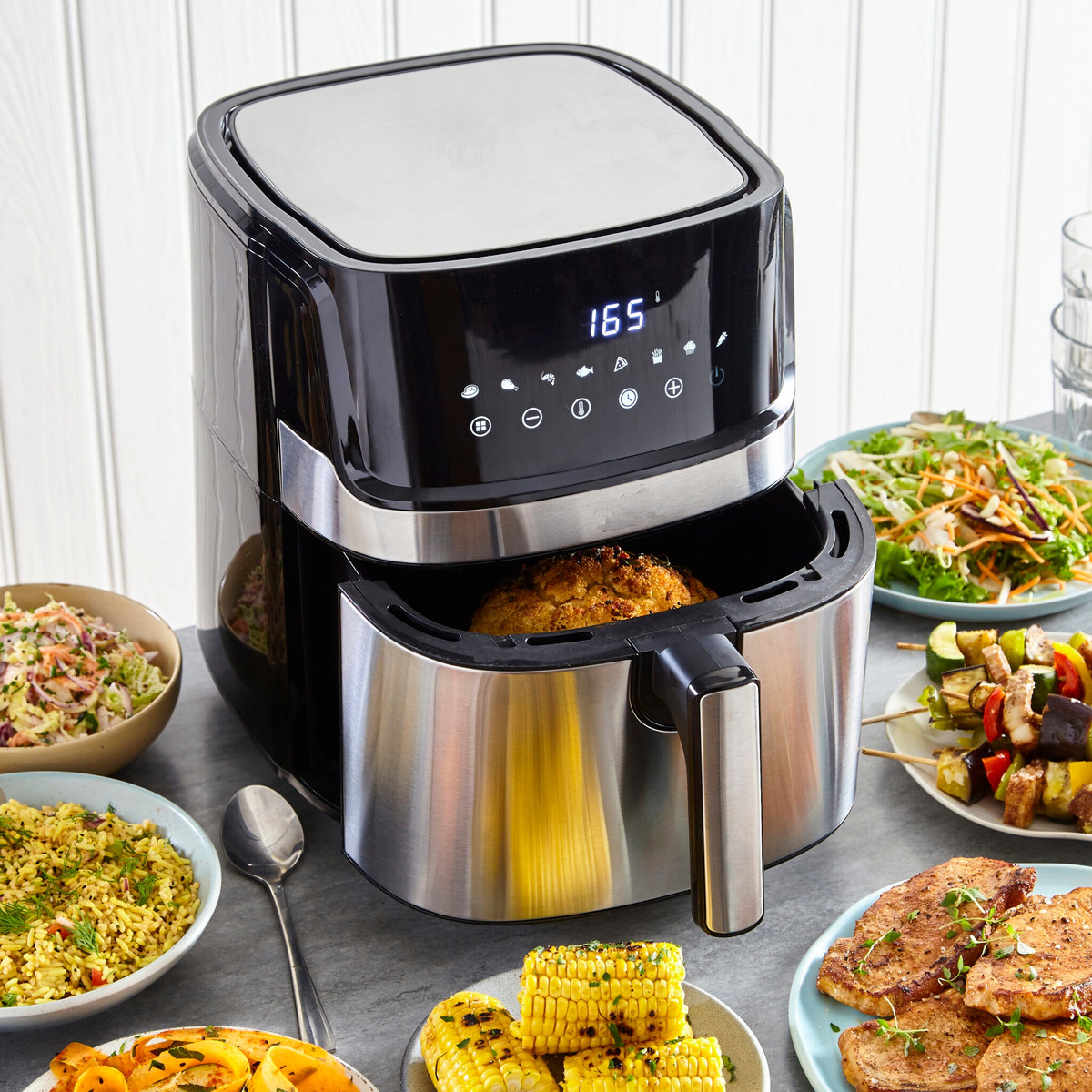 سرخ کن بدون روغن مدل POWERFULL FRYER