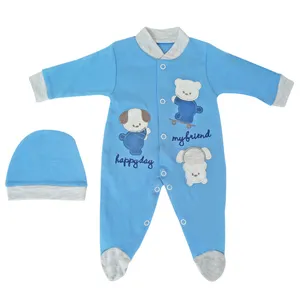 ست سرهمی و کلاه نوزادی مدل OMORFY BABY 319