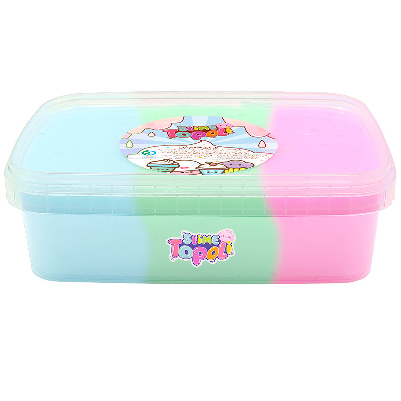 ژل بازی اسلایم تپلی مدل پفکی PowerPuff