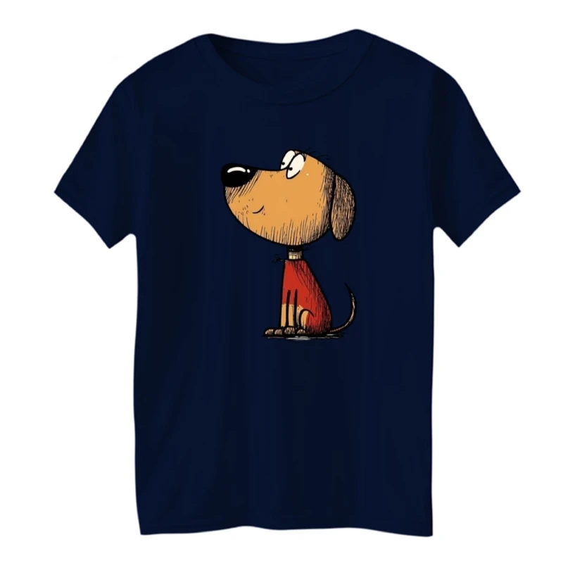 تی شرت آستین کوتاه بچگانه مدل سگ کوچولو