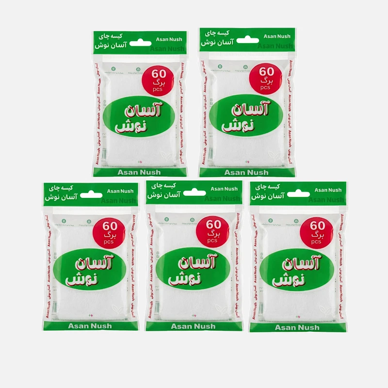 فیلتر چای آسان نوش مدل 60M پنج بسته 60 عددی