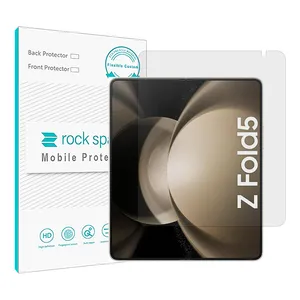 Rockspace transparent screen protector HyGEL model suitable for Samsung Z Fold5 mobile phone