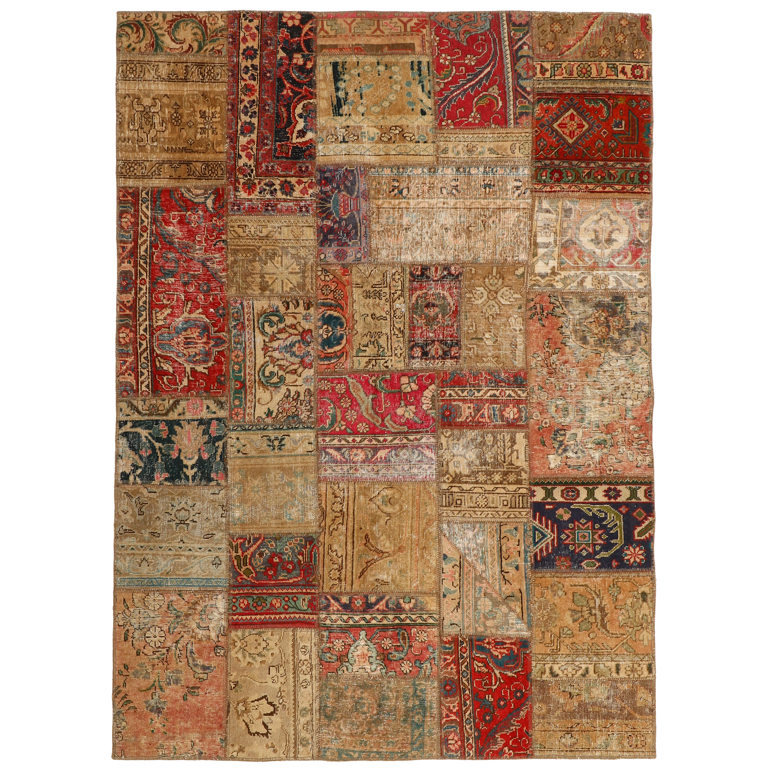 کلاژ فرش دستبافت چهار متری مدل Z32 کد 482