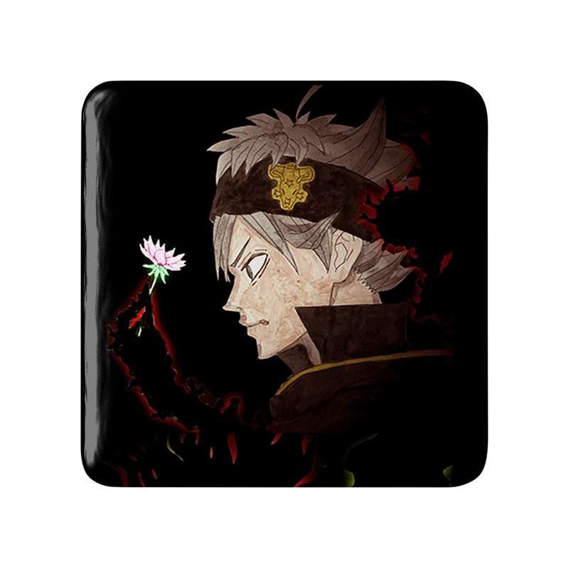 مگنت خندالو طرح آستا انیمه بلک کلاور Black Clover کد 11751