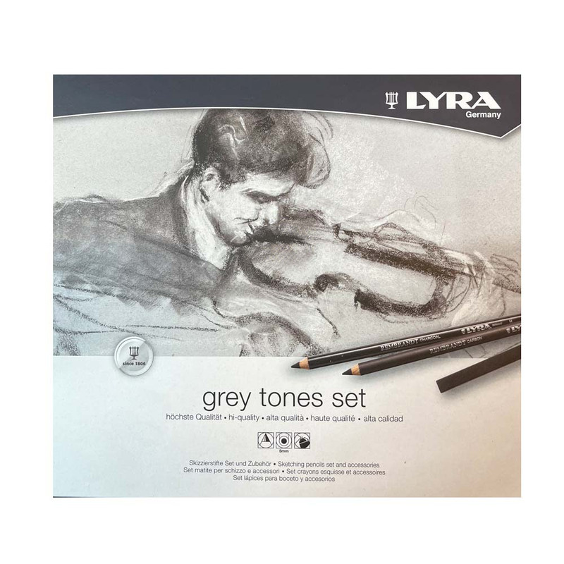 ست طراحی لیرا مدل Gray Tones کد 156281 مجموعه 25 عددی ست طراحی لیرا مدل Gray Tones کد 156281 مجموعه 25 عددی