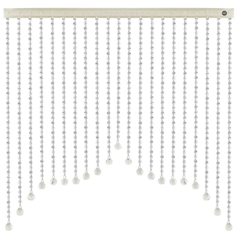 پرده آریا کریستال مدل ساسانی سایز 100x100 سانتی متر