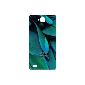 MAHOOT Green Feather Cover Sticker for Honor 3C