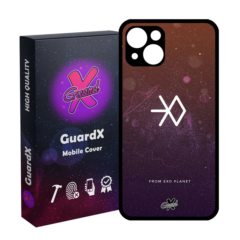 کاور گارد ایکس طرح Exo مدل Glass10021 مناسب برای گوشی موبایل اپل iPhone 13