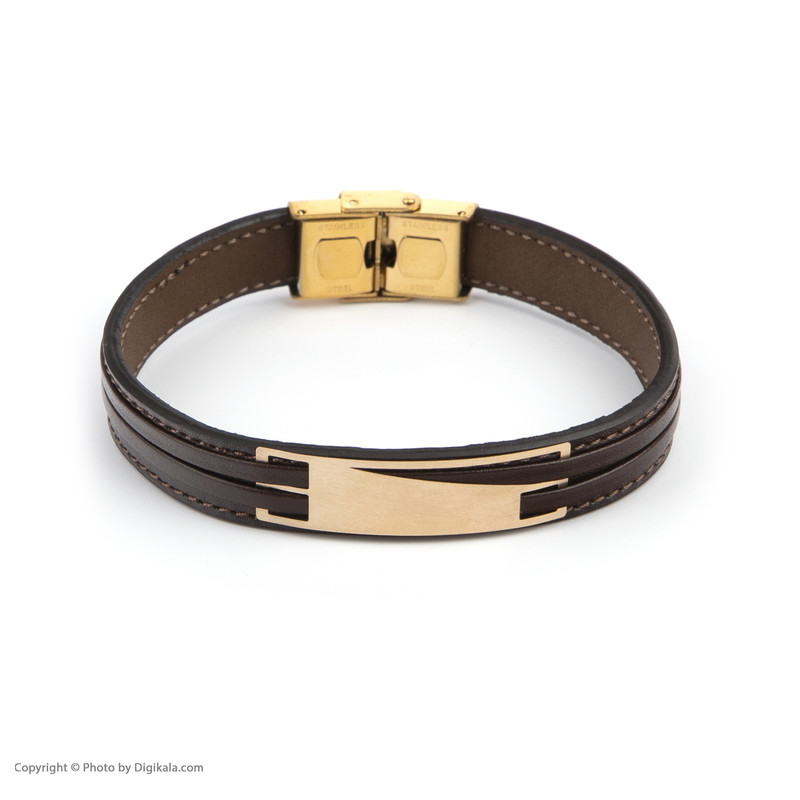 دستبند طلا 18 عیار مردانه مایا ماهک مدل MB1494
