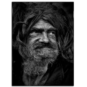 تابلو شاسی بکلیت طرح عکس چهره سیاه و سفید مدل SH-7365