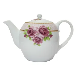 قوری مدل چینی گلدار کد 8081