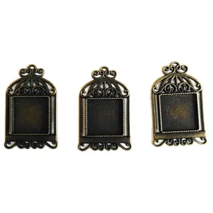  آویز گردنبند مدل قفس بسته 3 عددی