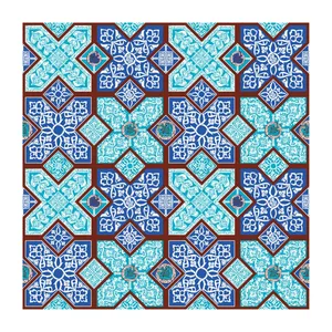 کاشی گلاک مدل اسلیمی طرح سنتی ایرانی کد TT126