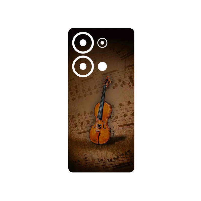 برچسب پوششی ماهوت مدل Violin_Instrument مناسب برای گوشی موبایل شیائومی Redmi Note 13 Pro 4G